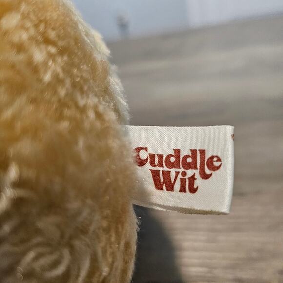 Vintage Cuddle Wit Lion Stuffed Animal Plush Soft Toy 10" Tan Brown Collectible - Picture 9 of 11